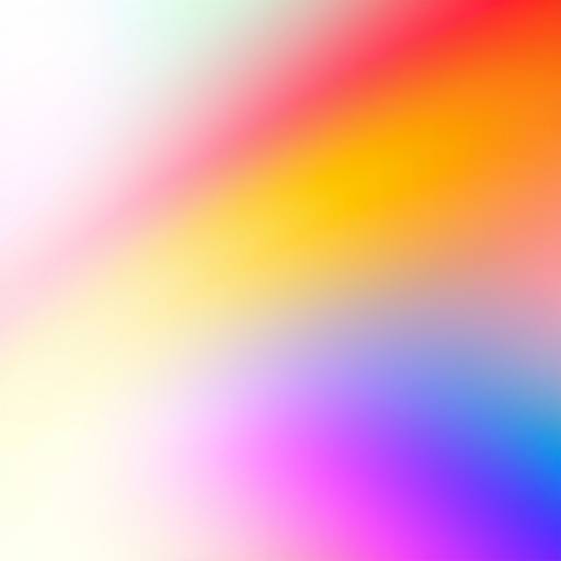 Abstract art design illustration with a palette of vibrant colour gradients.