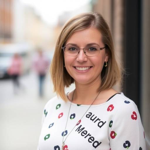Portrait of Sarah Bennett, Head of Communications at CityReach Charity